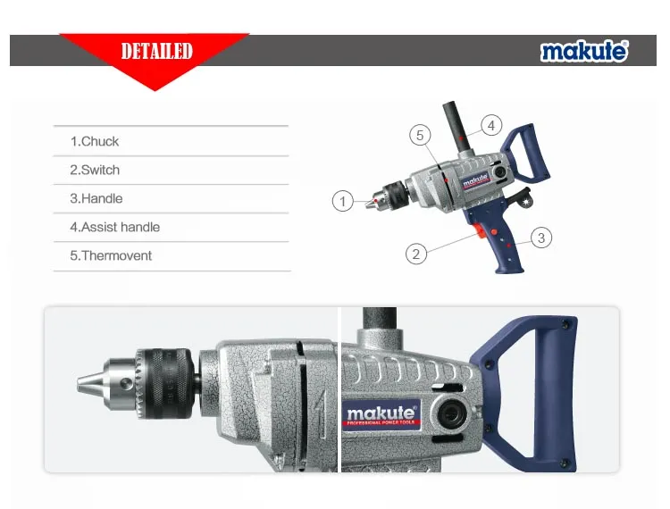 1050W Electric Power Drill with FFU Good (ED006)