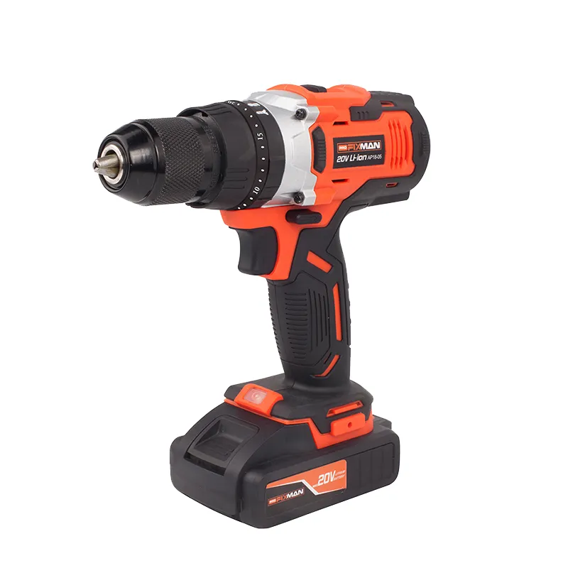 20V Impact Drill Power Drill Cordless Lithium Drill Hammer Drill Power Tool Electric Tool