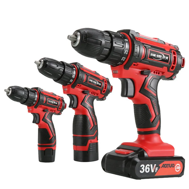 36V Durable Electric Tool Professional Electric Drill Brushless Power Drilling Tools