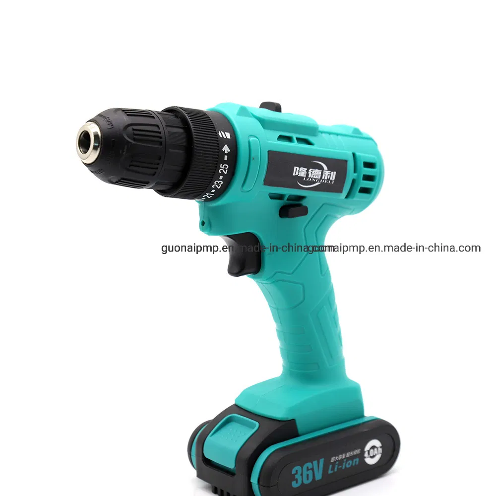 36V Durable Electric Tool Professional Electric Drill Brushless Power Drilling Tools