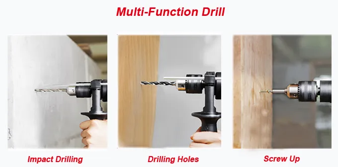 Atec 20V Domestic Multipurpose Hand Tool Cordless Drill (AT7520)