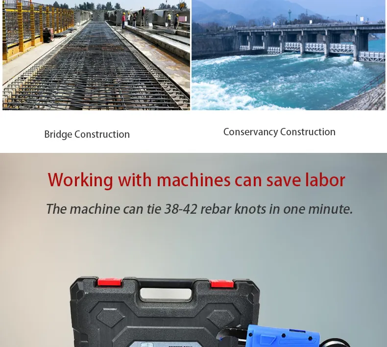 Construction Electric Rebar Tier Machine
