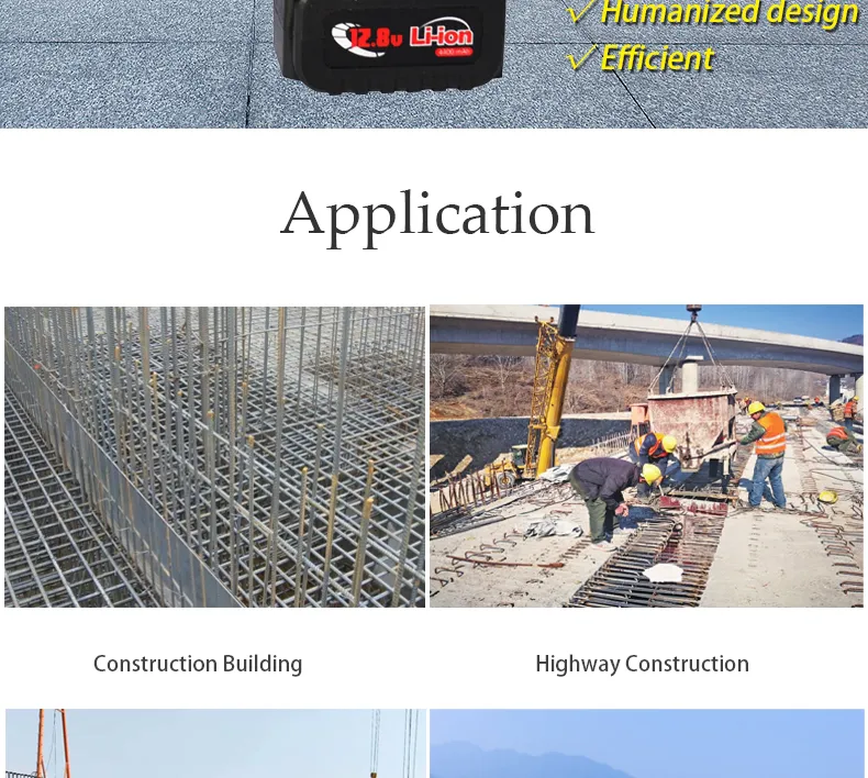 Construction Electric Rebar Tier Machine