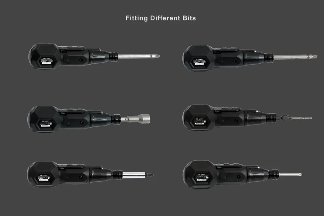 Good Quality Driver Bit Electric & Manual Dual Screwdriver Gl-Lee03
