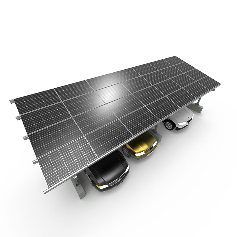 Non-Waterproof Solar Car Parking Mounting Structure