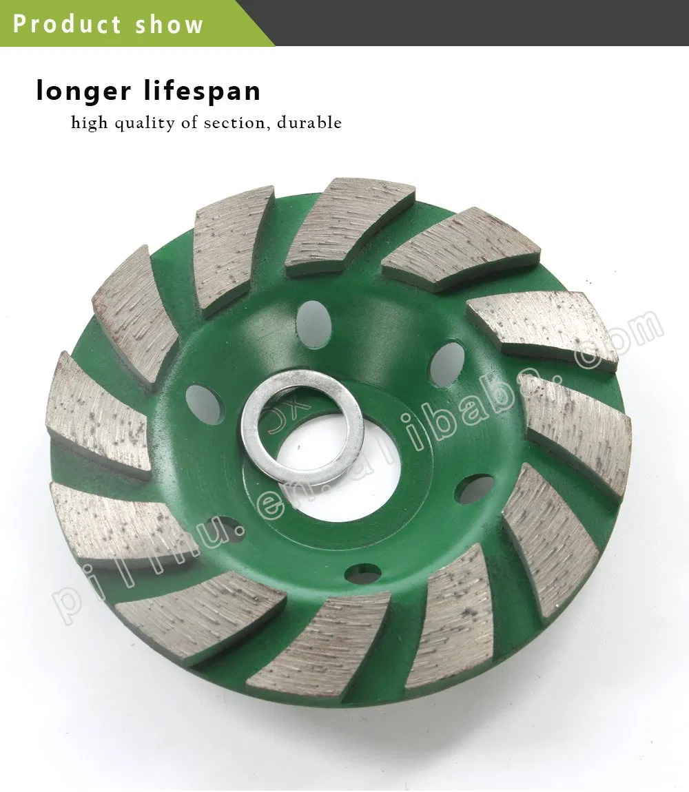 Intered Lapidary Diamond Cup Grinding Wheels for Ceramic Glass and Tiles