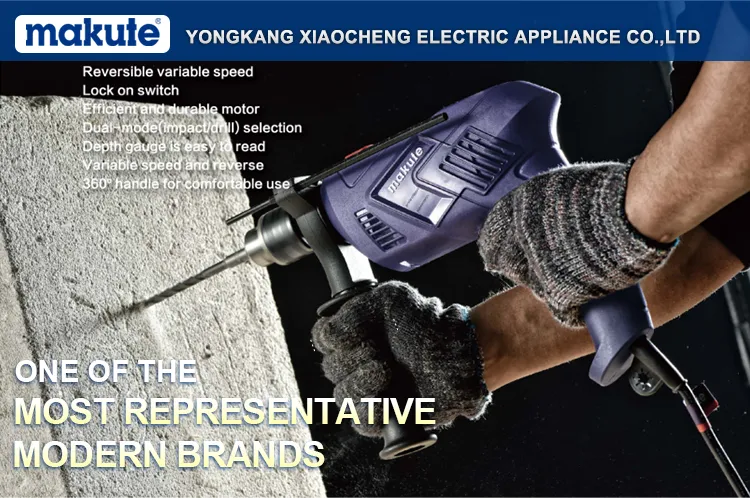 Makute Power Tools 13mm Key Chuck 610W Electric Impact Drill