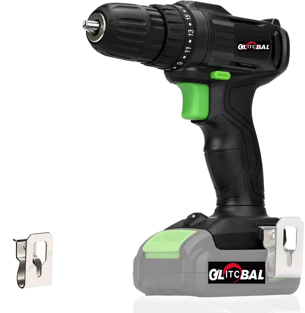 Max Torque Greenline Lithium-Ion Battery Cordless/Electric Impact Drill/Screwdriver-Power Tools