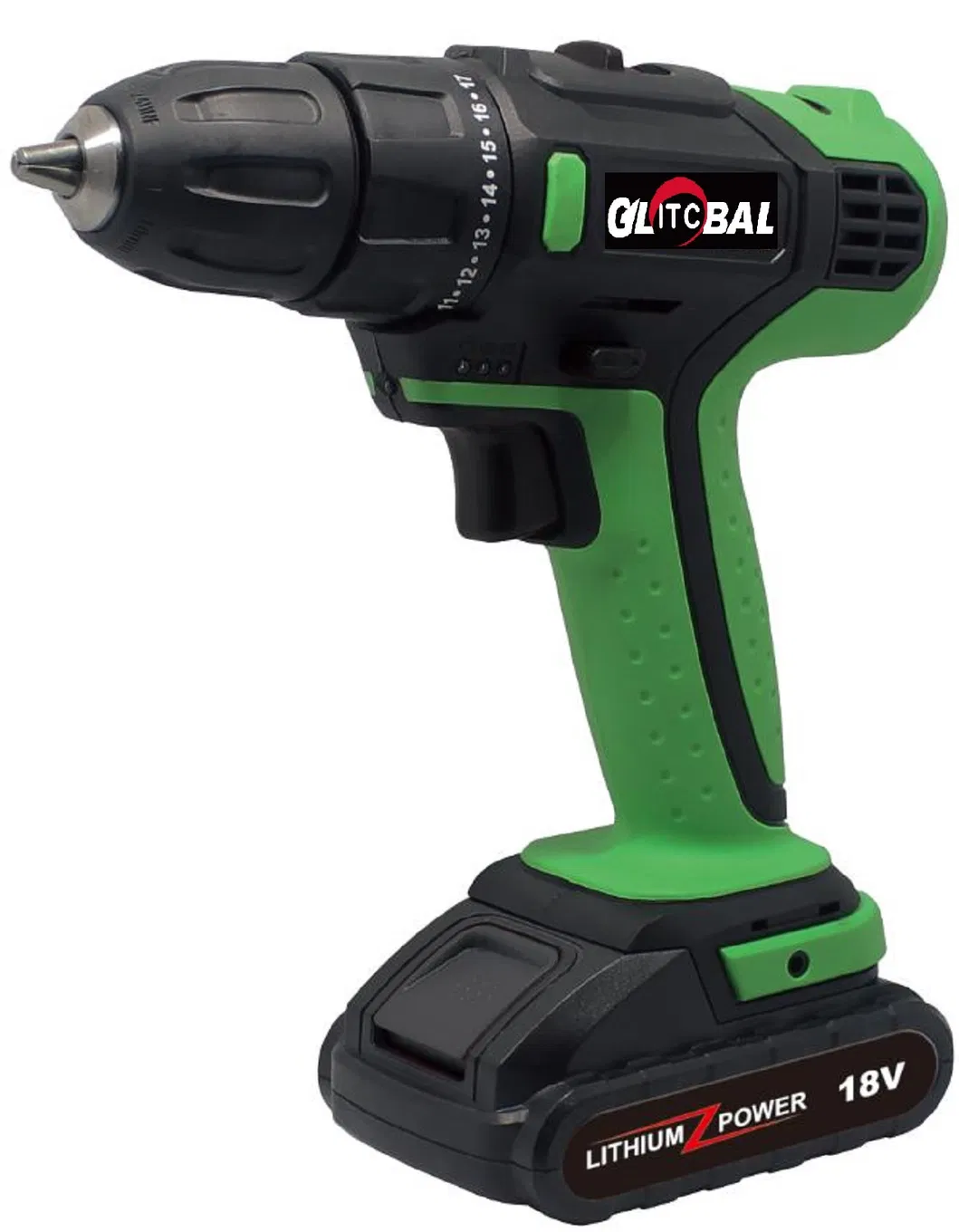 Max Torque Greenline Lithium-Ion Battery Cordless/Electric Impact Drill/Screwdriver-Power Tools