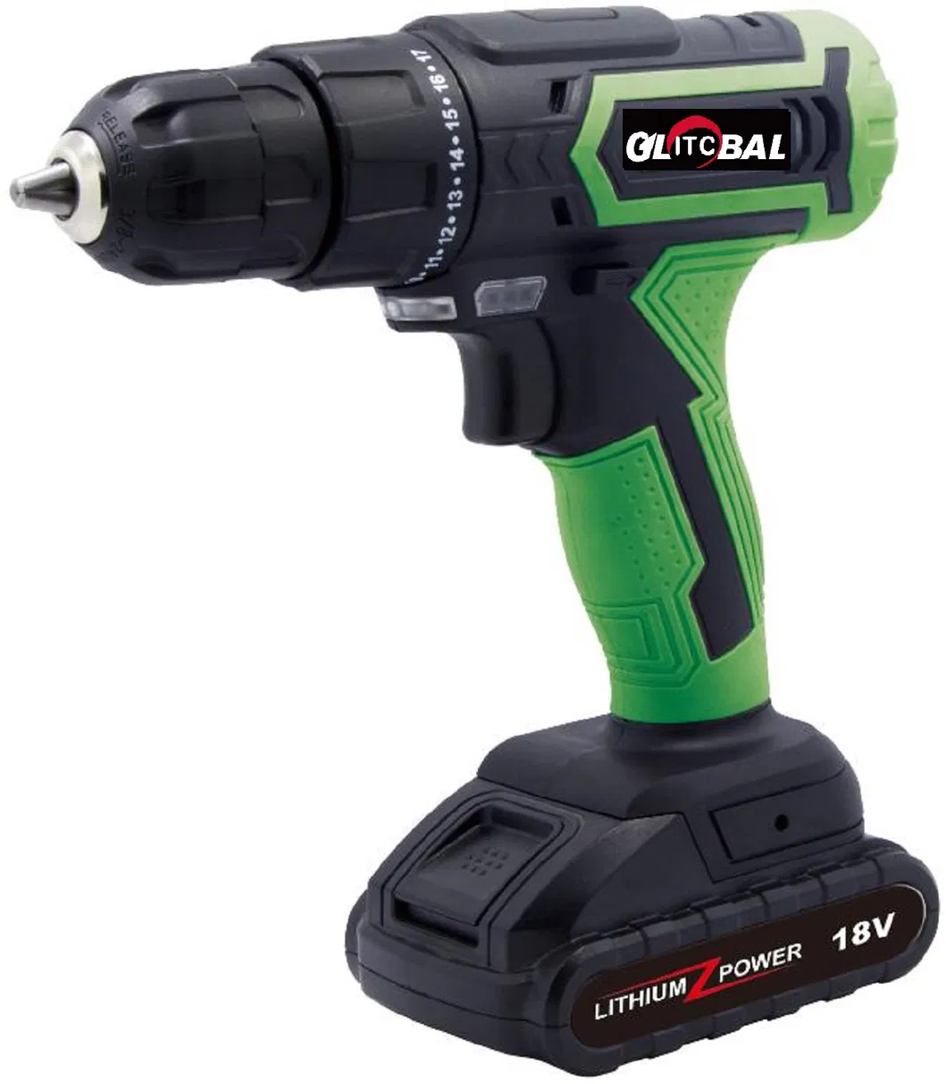 Max Torque Greenline Lithium-Ion Battery Cordless/Electric Impact Drill/Screwdriver-Power Tools