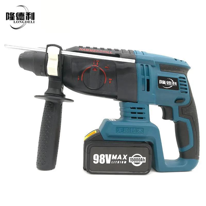 Rechargeable Battery Wholesale Portable 21V Cordless Brushless Rotary Hammer