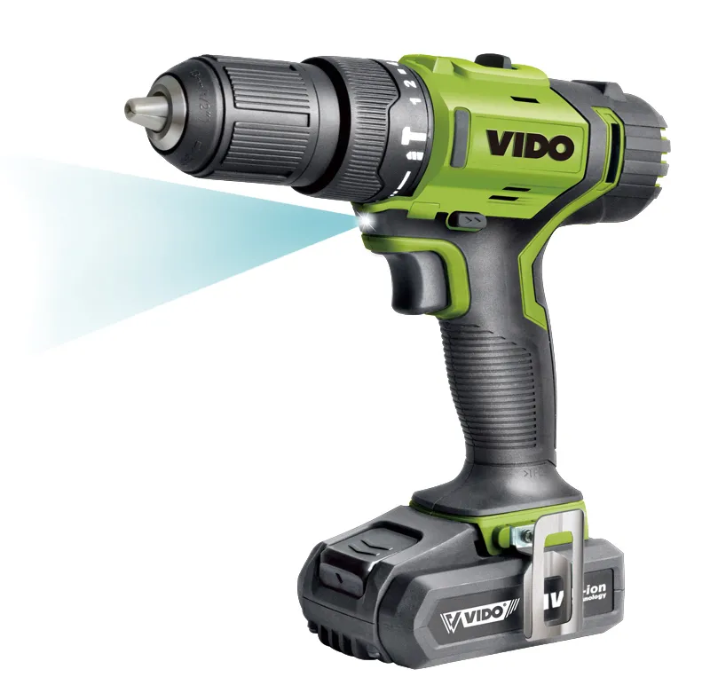 Vido 12V 18 V 18V 21V Electric Li Ion 500rpm Home SDS Hammer Performer with Drillbattery Battery Cordless Drill Set Combo Tool