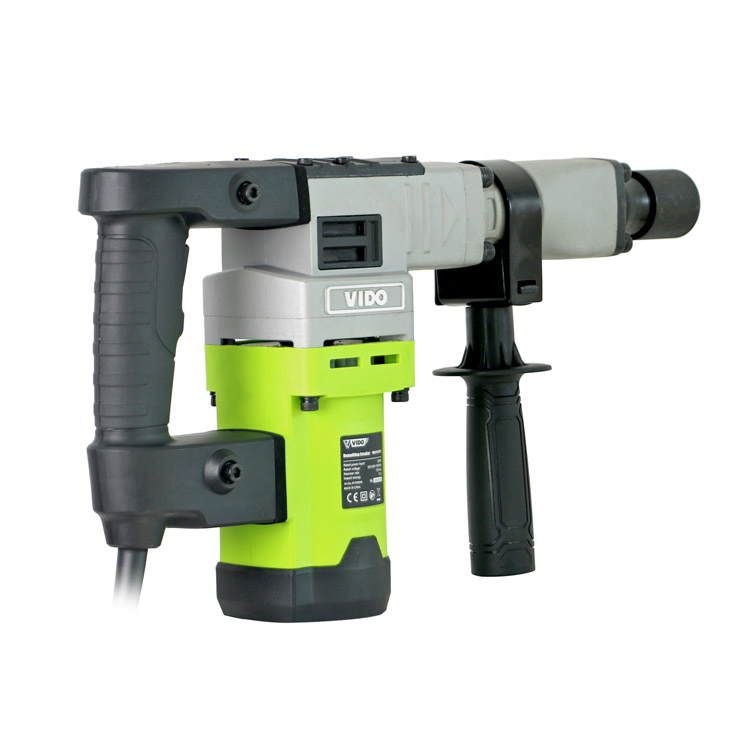 Vido 65A 60j 17.5j 1200W Small Electric Demolition Breaker Jack Hammers for Brick Concrete Wall Breaking
