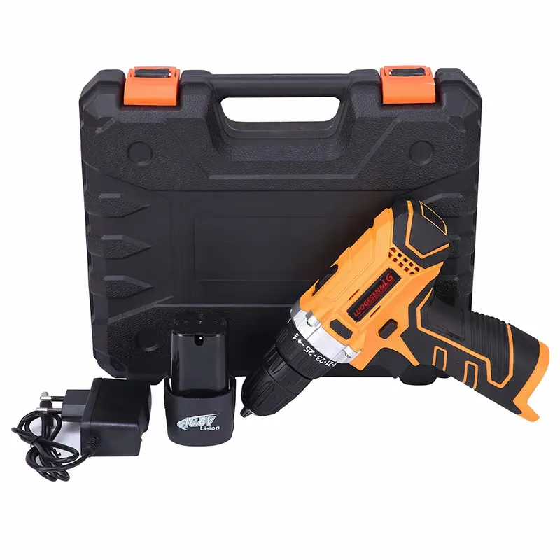 Wireless Electric Driver Lityum Qazma Compact Impact Battery Cordless Li-ion Lithium Compatible Multiple Function Hammer Handle Power Tool Drill
