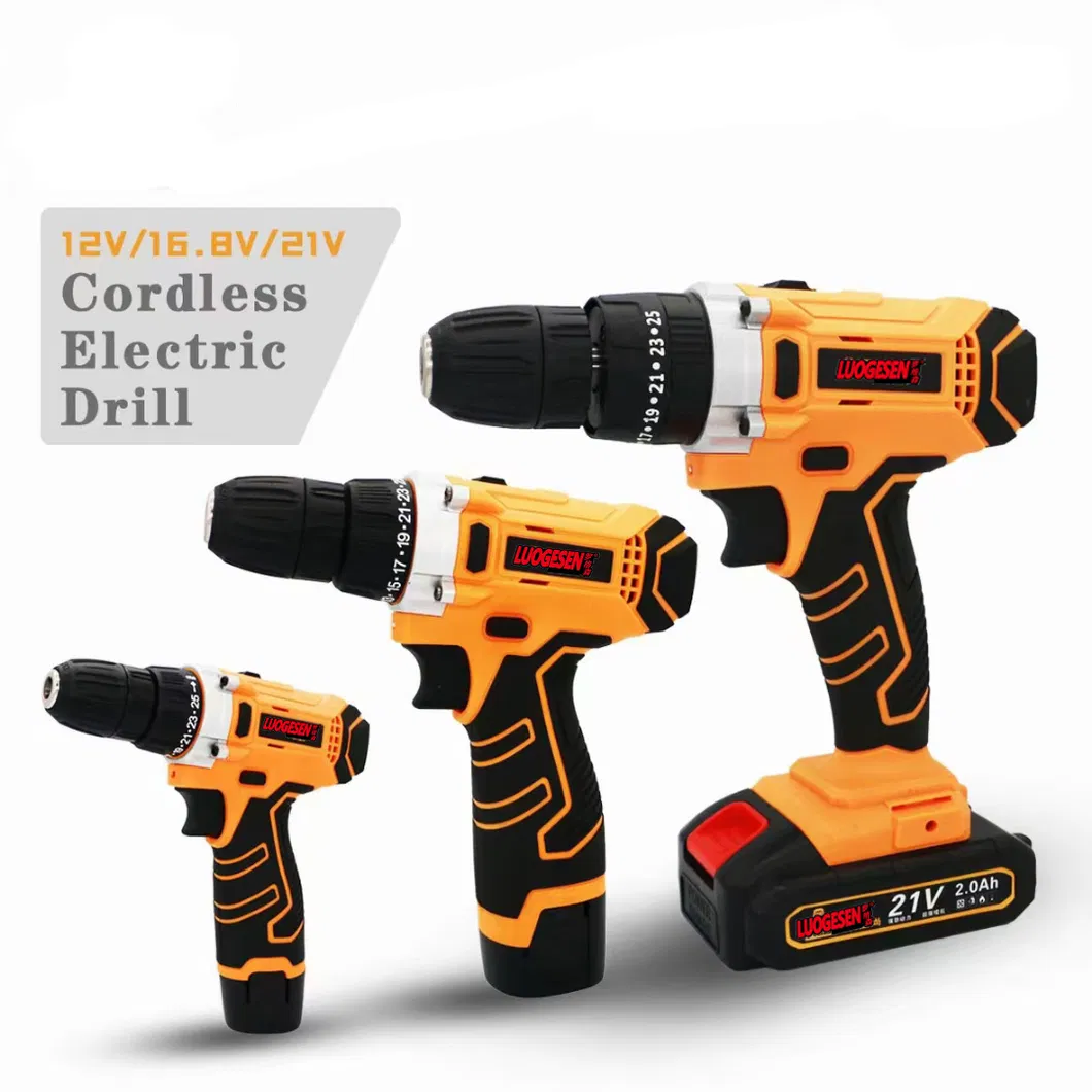 Wireless Electric Driver Lityum Qazma Compact Impact Battery Cordless Li-ion Lithium Compatible Multiple Function Hammer Handle Power Tool Drill