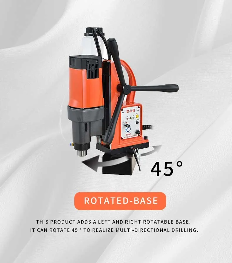 Xd-Zt-50I Professional Manufacturer Customized Mag Core Drill Plastic Frame 1500W Magnetic Drill