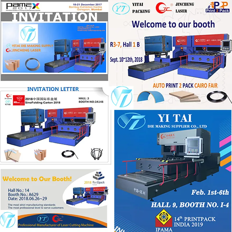 Yitai Die Making Automatic Flat Jig Saw Machine for Wood Making